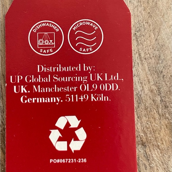 Dachshund Christmas Holiday mug, large and adorable by Portobello bone china NWT - Picture 11 of 11